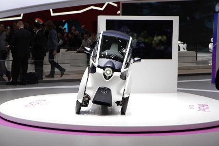Toyota giới thiệu xe ba bánh i-Road Concept - 3 Nhật Minh
