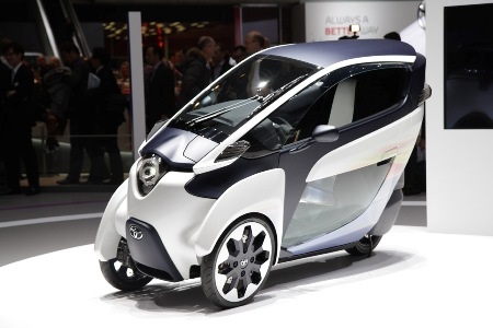 Toyota giới thiệu xe ba bánh i-Road Concept - 4 Nhật Minh