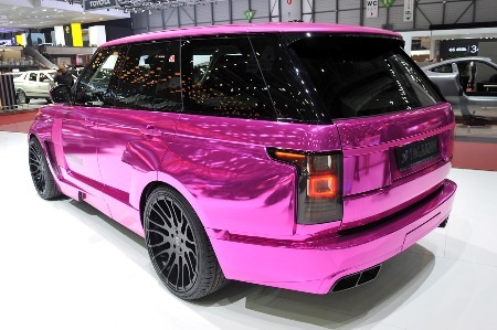Ấn tượng Range Rover mạ crôm hồng - 6 Nhật Minh