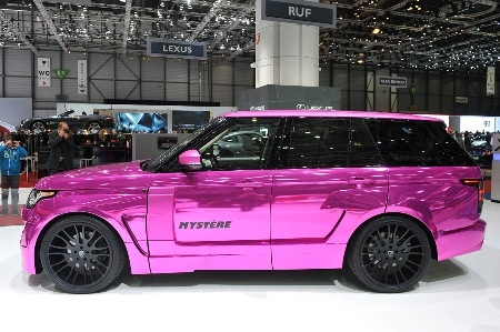 Ấn tượng Range Rover mạ crôm hồng - 7 Nhật Minh