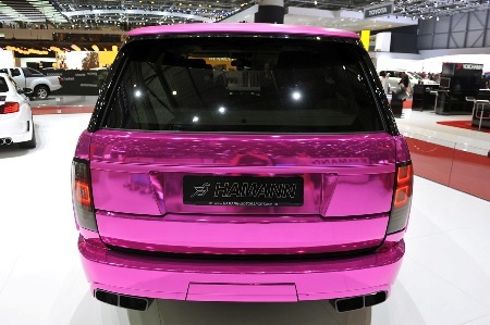 Ấn tượng Range Rover mạ crôm hồng - 11 Nhật Minh