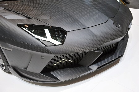 Lamborghini Aventador khoác “áo lạ” - 8 Logo của nhà độ Mansory