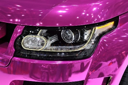 Ấn tượng Range Rover mạ crôm hồng - 3 Nhật Minh