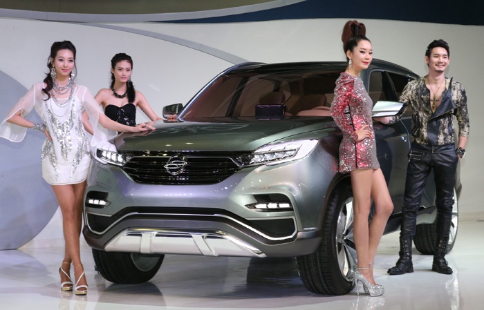 Toàn cảnh Triển lãm ôtô Seoul 2013 - 11 Xe Ssangyong LIV-1 (Ảnh: Yonhap)