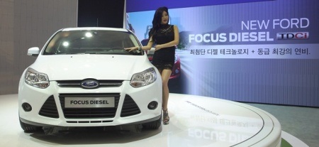 Toàn cảnh Triển lãm ôtô Seoul 2013 - 15 Xe Ford Focus bản động cơ diesel (Ảnh: Motor Trader)