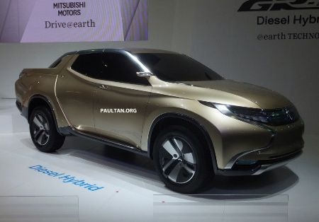 Mitsubishi GR-HEV Concept - Tương lai của Triton - 1 Mitsubishi GR-HEV Concept - Tương lai của Triton