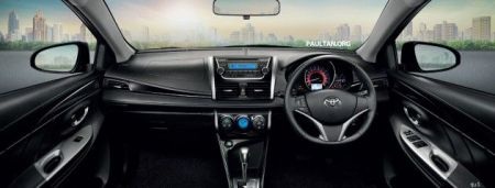 Xe Vios thế hệ mới trình làng - 7 Độ cao gầm xe là 145mm