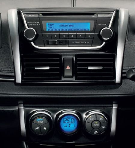 Xe Vios thế hệ mới trình làng - 9 Độ cao gầm xe là 145mm