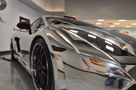 Lamborghini Gallardo mạ crôm, công suất 1.500 mã lực - 1 Lamborghini Gallardo mạ crôm, công suất 1.500 mã lực