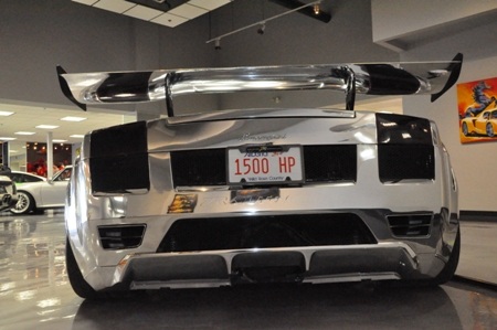 Lamborghini Gallardo mạ crôm, công suất 1.500 mã lực - 6 Hệ thống ống xả kép 4 inch