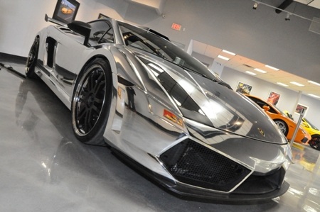 Lamborghini Gallardo mạ crôm, công suất 1.500 mã lực - 2 Xe dùng hệ thống làm m