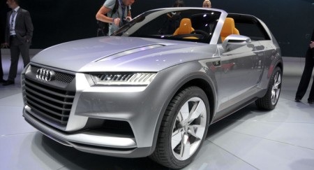 Xe Audi Q7 thế hệ mới sẽ là sự lột xác - 1 Mẫu Crosslane Coupé concept tại Triển lãm ô tô Paris 2012