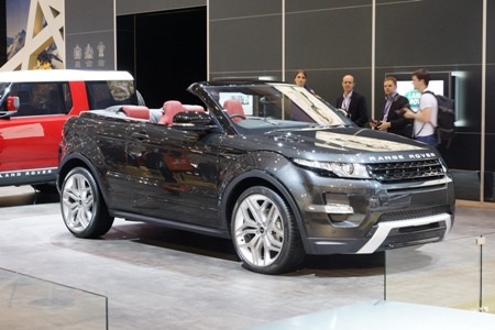 Bản concept của xe Evoque mui trần