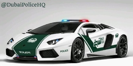 Cảnh sát Dubai được trang bị siêu xe Lamborghini Aventador - 1 Chiếc Aventador của lực lượng cảnh sát