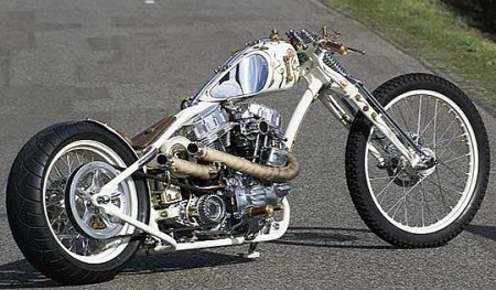 Một chiếc chopper "chế" lạ mắt - 3 Nhật Minh