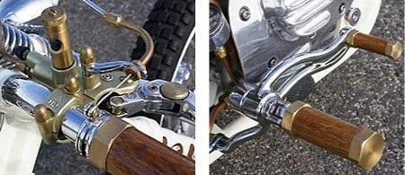 Một chiếc chopper "chế" lạ mắt - 4 Nhật Minh