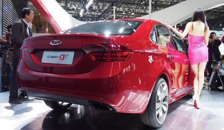 Chery gây bất ngờ với mẫu Alpha 7 Concept - 9 Cụm đèn hậu thoảng chút phong cách BMW