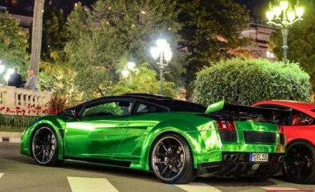 Đại hội siêu xe ở Monaco - 11 Gallardo với lớp áo crôm sáng chói của nhà độ Prior Design