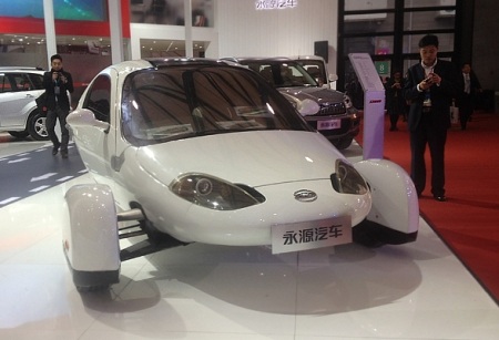 Ngành công nghiệp ôtô Trung Quốc "khoe hàng" - 10 Mẫu xe concept chạy hoàn toàn bằng điện Jonway Aptera của Trung Quốc
