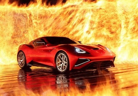 Chiêm ngưỡng siêu xe "núi lửa" Icona Vulcano - 1 Icona Vulcano - Siêu xe núi lửa