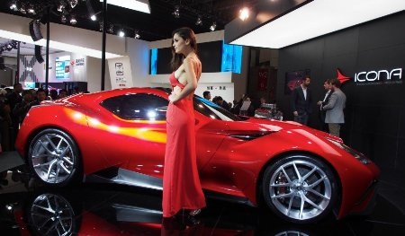 Chiêm ngưỡng siêu xe "núi lửa" Icona Vulcano - 3 Nhật Minh
