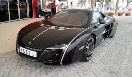 Siêu xe McLaren X-1 mang biển độc - 1 Siêu xe McLaren X-1 mang biển độc
