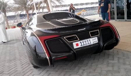Siêu xe McLaren X-1 mang biển độc - 3 Giá chiếc xe này được cho là lên đến cả triệu