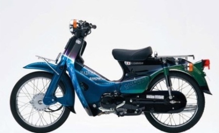 Ngắm xe Honda Cub 50 sơn độc - 4 Theo