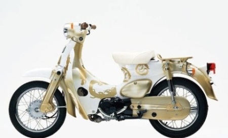 Ngắm xe Honda Cub 50 sơn độc - 6 Theo