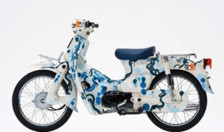 Ngắm xe Honda Cub 50 sơn độc - 8 Theo