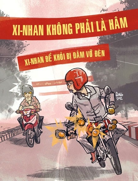 “Ra đường ngắm gái - mất lái như chơi” - 29 Việt Hưng