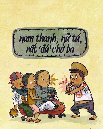 “Ra đường ngắm gái - mất lái như chơi” - 22 Việt Hưng