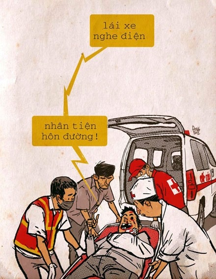 “Ra đường ngắm gái - mất lái như chơi” - 1 Việt Hưng