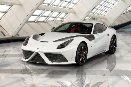 Nhà độ Mansory biến hóa siêu xe Ferrari F12 Berlinetta - 1 Sau khi độ, chiếc xe mang tên Mansory Stallone