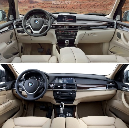 BMW X5 thế hệ mới lộ diện - 23 BMW mới (trái) và phiên bản hiện tại (phải)
