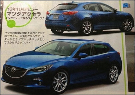 Mazda3 thế hệ mới lộ diện