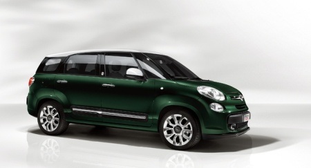 Fiat 500L MPW 7 chỗ thăm dò thị trường - 1 Xe Fiat 500L MPW dài 4.343 mm,