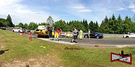 Liên tiếp tai nạn trên đường đua Nürburgring - 1 Trung Đức