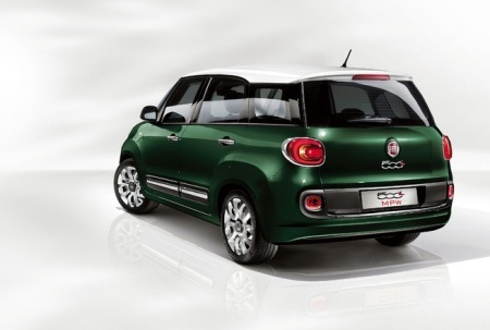 Fiat 500L MPW 7 chỗ thăm dò thị trường - 2 Hàng ghế thứ 3 có thể gập phẳng