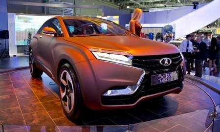 Mẫu Lada X-Ray với kiểu dáng đơn giản nhưng khỏe khoắn thể hiện hướng thiết kế mới của Lada