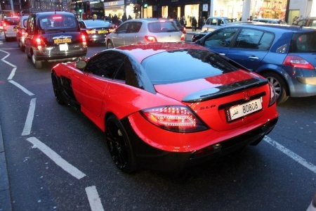 Mùa hè siêu xe ở London - 15 Mansory Renovatio biển đăng ký