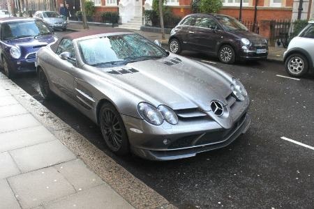 Mùa hè siêu xe ở London - 9 McLaren SLR 722S biển đăng ký Ảrập Saudi