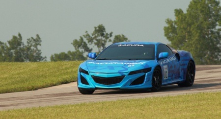 Acura NSX thể hiện - 1 Đường đua ở