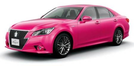 Toyota Crown hồng nổi bật - 5 Nhật Minh