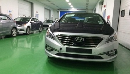 Hình ảnh đầu tiên của xe Hyundai Sonata thế hệ mới - 3 Hình ảnh đầu tiên của xe Hyundai Sonata thế hệ mới
