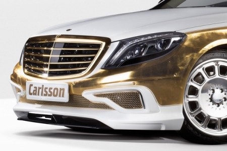 Mercedes S-Class dát vàng - 2 Mercedes S-Class dát vàng