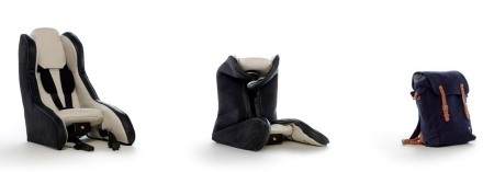 Ghế ô tô bơm hơi dành cho trẻ em