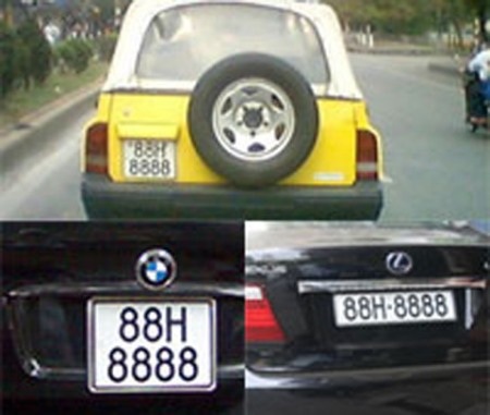 Ba xe sang trùng biển
8888