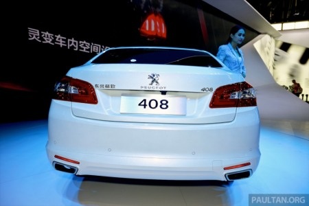 Peugeot 408 phiên bản mới ra mắt tại Trung Quốc