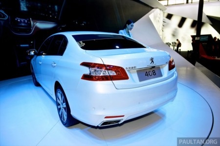 Peugeot 408 phiên bản mới ra mắt tại Trung Quốc